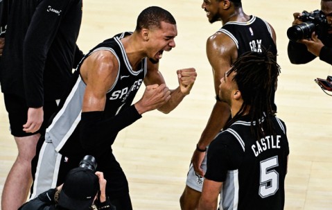 leyu公司-NBA最年轻阵容,拥有最年轻且最强的三巨头,他们能否开创王朝?|马刺|霍姆格伦|文班亚马|卡斯尔|福克斯_新浪体育_新浪新闻