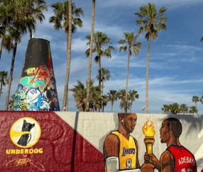 leyu小组-81分先生和83分先生的传承？洛杉矶当地壁画致敬科比&amp;阿德巴约